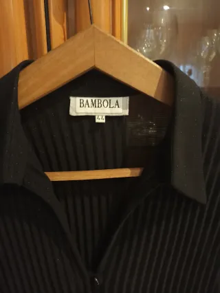 Conjunto de vestir negro camisa  y pantalo