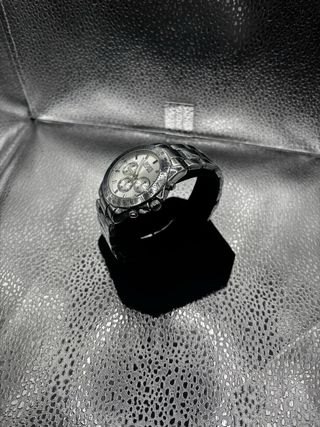 Reloj Boss Cronógrafo Plata y Blanco Nuevo