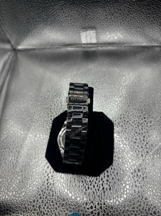 Reloj Boss Cronógrafo Plata y Blanco Nuevo