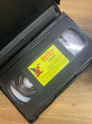 Trilogía VHS El Rey León Original