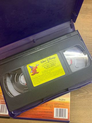 Trilogía VHS El Rey León Original