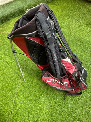 Bolsa de Golf Ping Trípode Roja y Negra