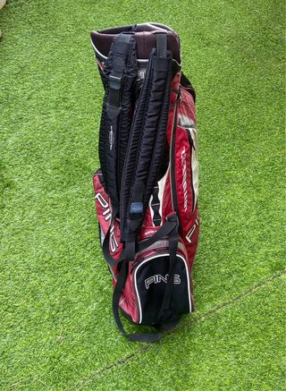 Bolsa de Golf Ping Trípode Roja y Negra