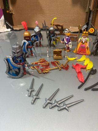 Playmobil lote clan hacha