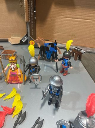 Playmobil lote clan hacha
