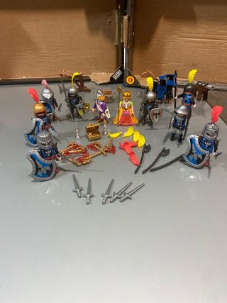 Playmobil lote clan hacha