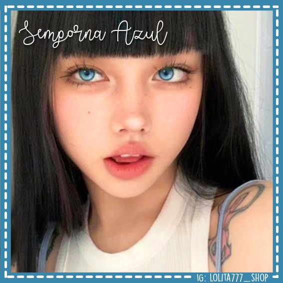 Lentillas Semporna Azul