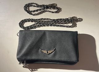 Bolso Zadig & Voltaire Negro y Plateado