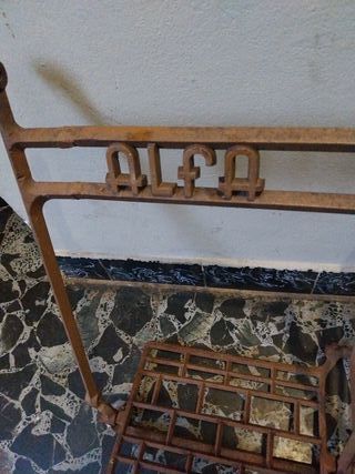 Estructura Pie Máquina Coser Alfa
