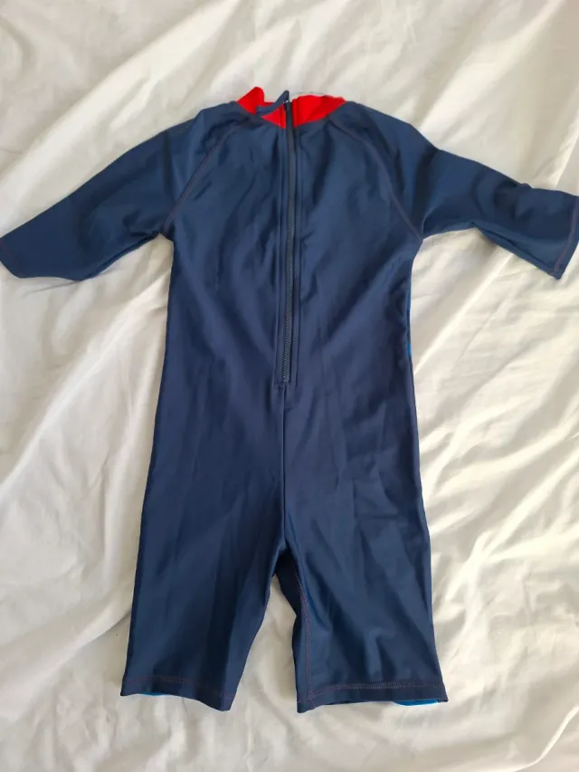 Traje de baño Spiderman manga larga