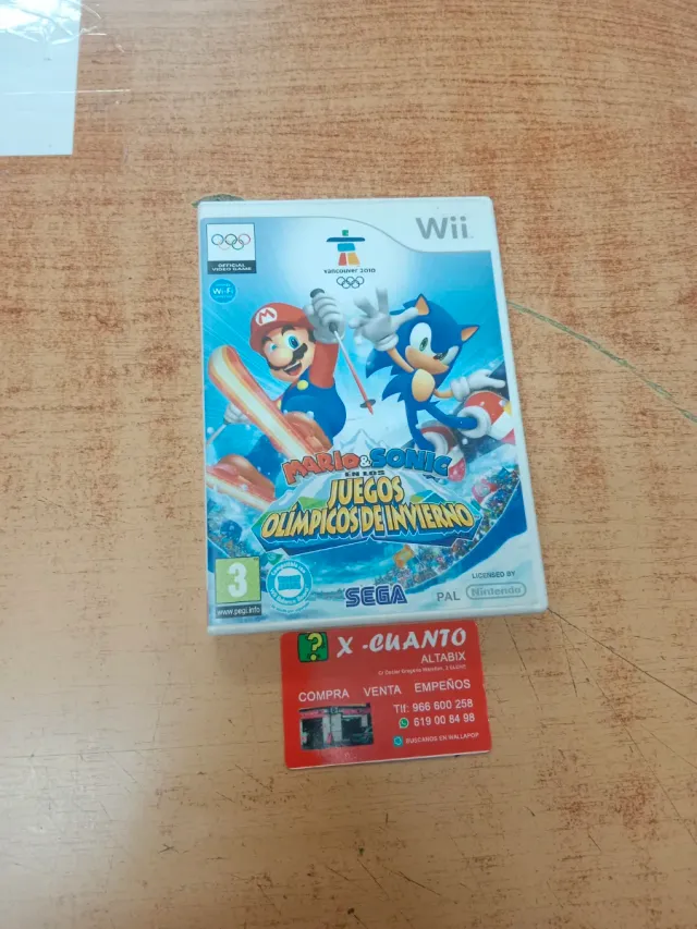 GIOCO A WII MARIO & SONIC AI GIOCHI OLIMPICI DI