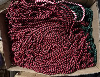 Cuerdas para jamones (rojo, verde, blanco)