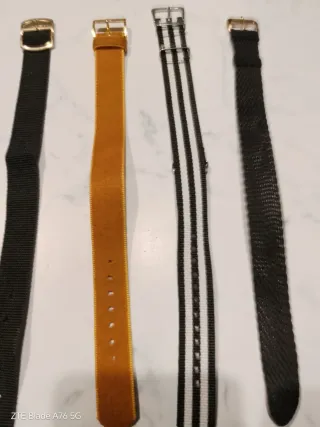 6 cinturini NATO per orologio