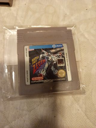 Battle Unit Zeoth Game Boy Jaleco ESP