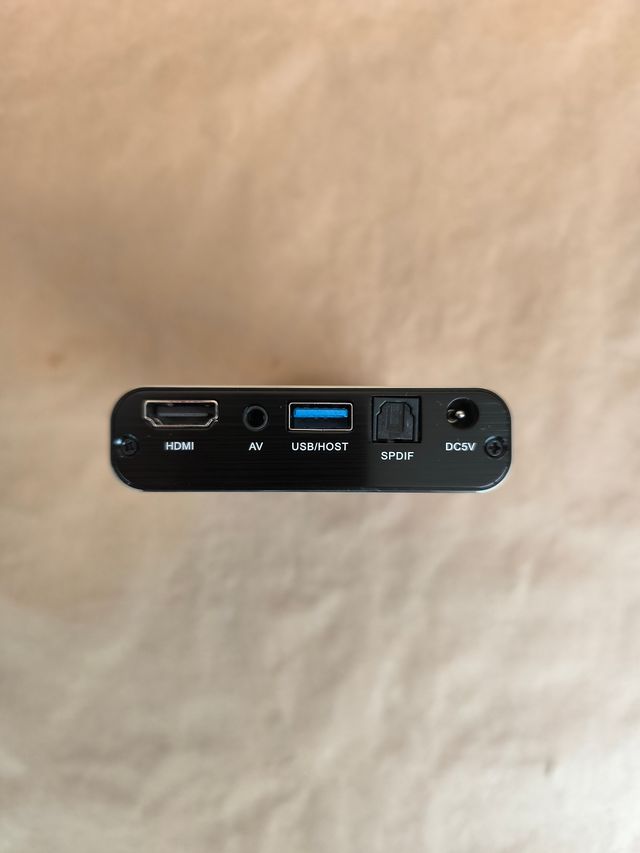 Reproductor multimedia 4K USB 3.0 con mando