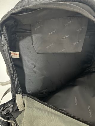 Mochila de montaña  ADKING Negra y Gris