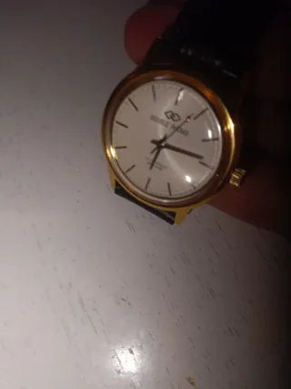 Reloj Mecánico Vintage Oro Negro
