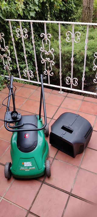 Cortacésped Eléctrico Black & Decker GR340