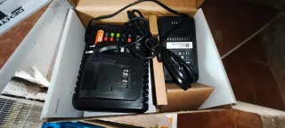 Llave de impacto con cargador y batería