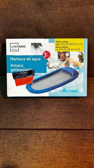 Nevera 35L + Hamaca Hinchable Livarno+Sofa Livarno