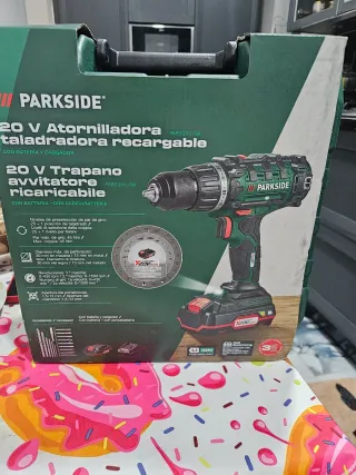 Taladro Parkside 20V Atornilladora Recargable
