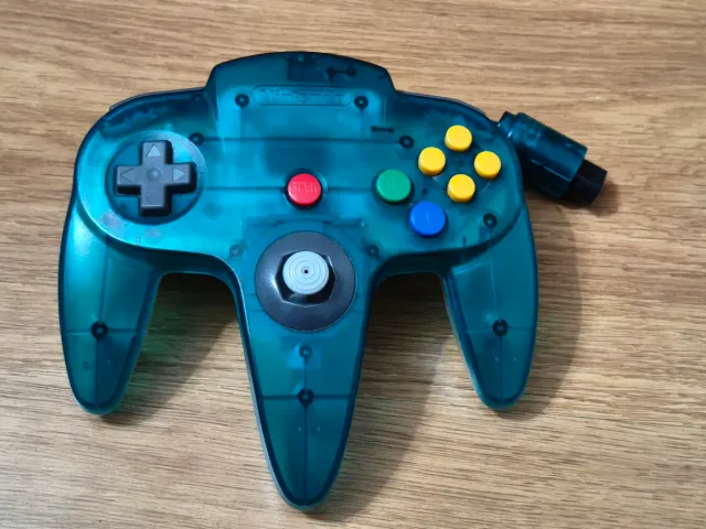 Nintendo 64 Transparente clear blue