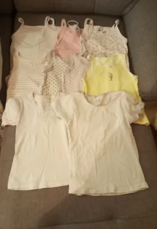 Lotto maglie intime e pigiama bimba