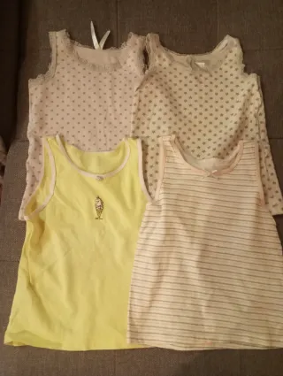 Lotto maglie intime e pigiama bimba