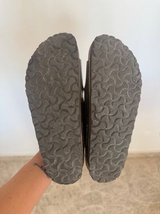 Birkenstock rosa metalizadas Talla 39