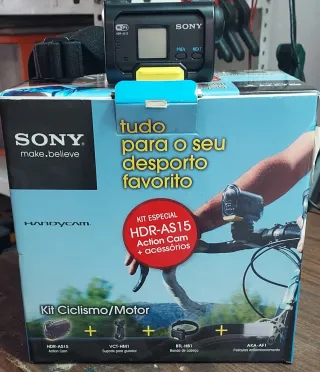 Sony Action Cam HDR-AS15 Kit Ciclismo