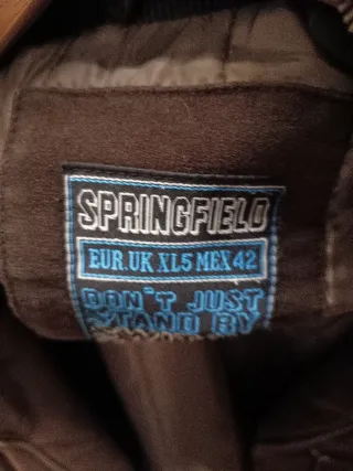Cazadora ante Springfield XL talla 42