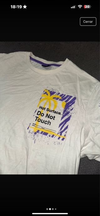 Camiseta Do Not Touch Talla xl