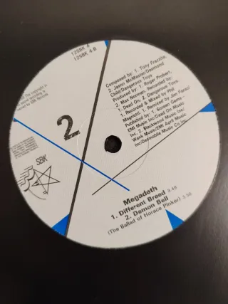 Maxi Single Megadeth No More Mr. Nice Guy.