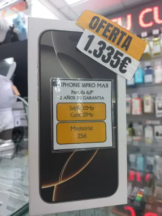 iPhone 16 Pro Max 256GB Oferta