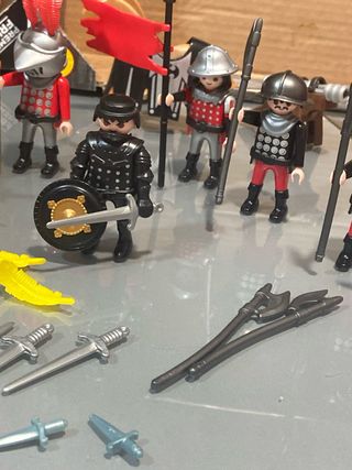 gran Lote Playmobil Medievales