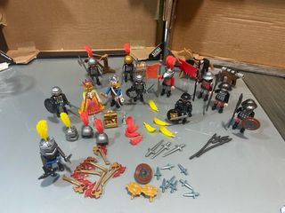 gran Lote Playmobil Medievales