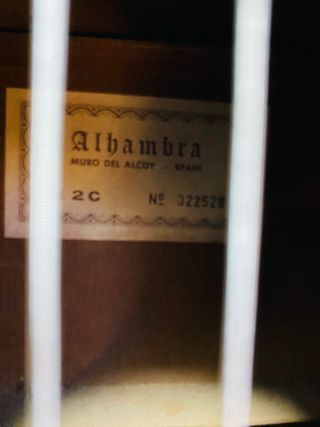 Guitarra Española Alhambra 2C