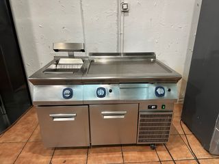 Plancha +calienta patata + Nevera Electrolux