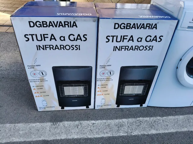 Stufa a gas infrarossi DGBAVARIA