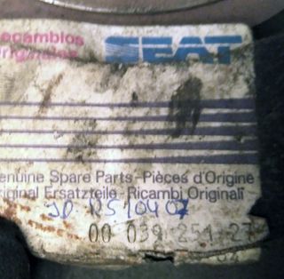 Disco de embrague Seat Clásicos