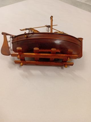 Maqueta Barco Pesca Madera