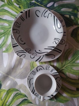 Vajilla Porcelana Daniella della Casa Años 90