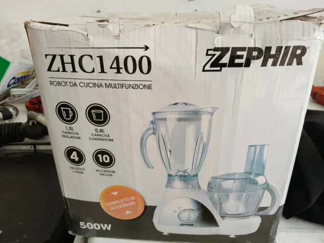 Robot da Cucina Zephir ZHC1400 500W