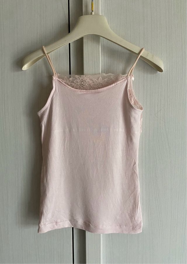 Canotta pizzo La Perla bambina tg 6 anni