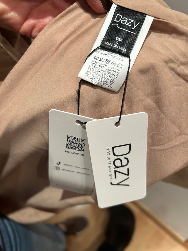 Gabardina mujer beige