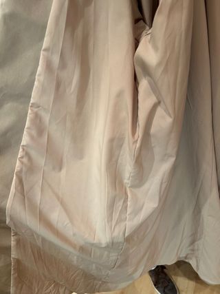 Gabardina mujer beige
