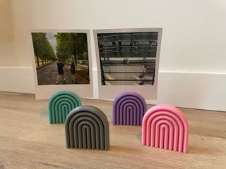 Portafoto Instax Polaroid arcobaleno