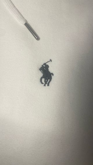 Chaqueta Polo Ralph Lauren Blanca Cremallera