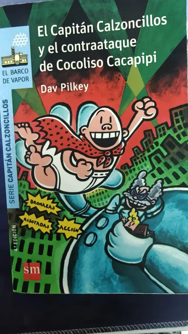 El Capitán Calzoncillos y el contraataque de Co...