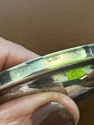 2 Scatole Porta Oggetti Legno Noce Coperchio argen